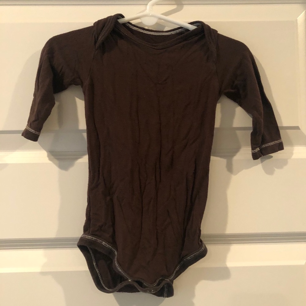 Kickee Pants Longsleeve Onesie 6-12m